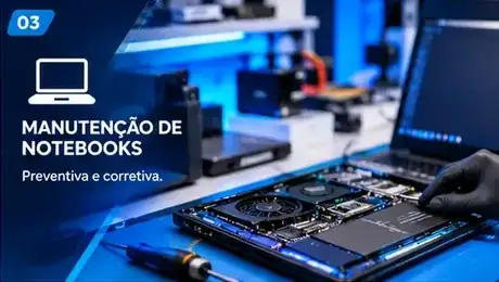 Manutenção de notebooks – preventiva e corretiva